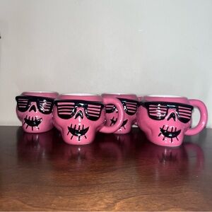Halloween mug bundle pink skulls by Hyde & Eek